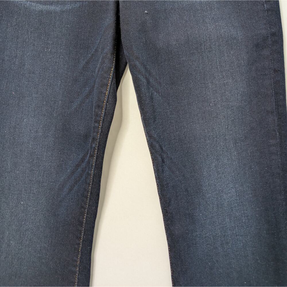 FRAME Le Crop Mini Boot Jeans 27 Cabana Dark Blue Flare 24" Inseam - Picture 5 of 10